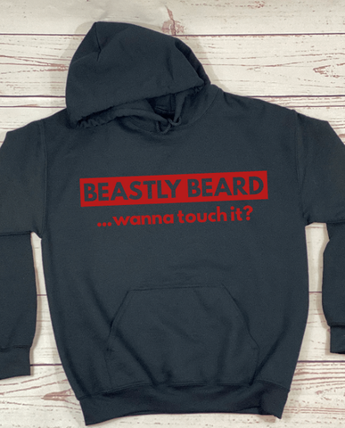 Beastly Beard Logo Hoodie