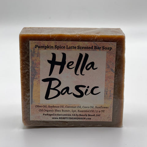 Hella Basic Pumpkin Spice Latte Bar Soap