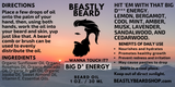 Big D* Energy Beard Oil