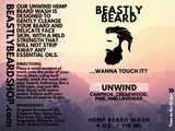 Unwind Hemp Beard Wash